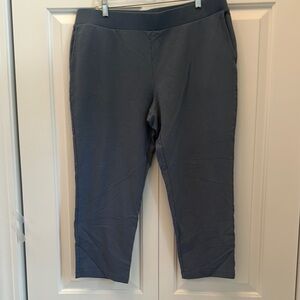 J. Jill slate blue slim leg crop Size L